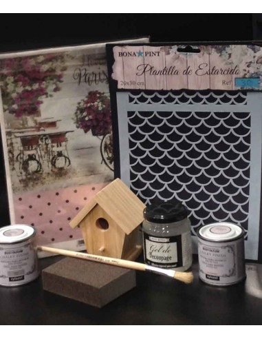 Kit manualidades casita de madera