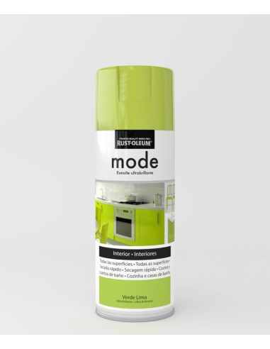 Pintura en spray Mode Rust-Oleum Verde Lima