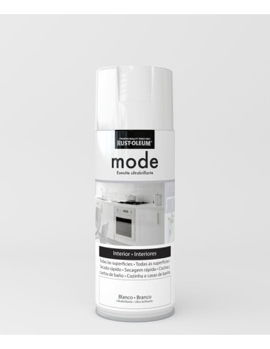 Pintura en spray Mode Rust-Oleum Blanco