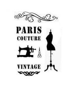 Plantilla de estarcido nº 2 - París