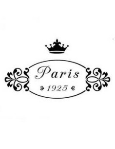 Plantilla estarcido París