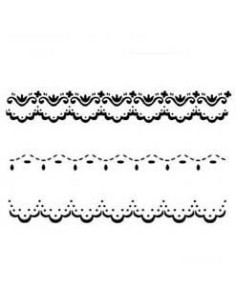 Plantilla estarcido Obleas