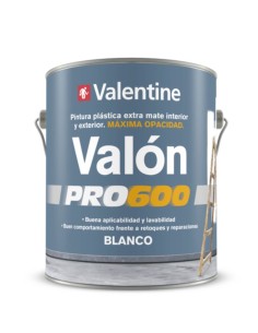 ▷ Pintura al agua Valón Pro 600 Valentine
