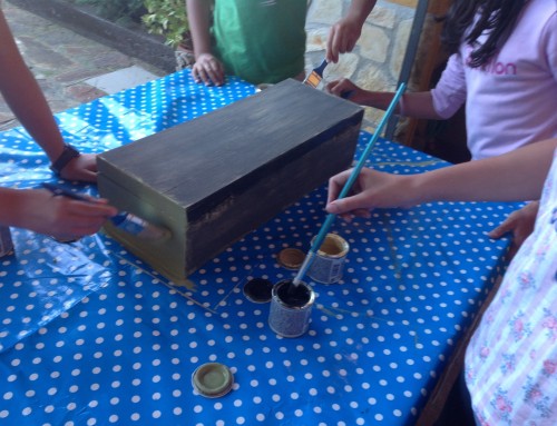 Pinta con Nosotros: efecto tiza