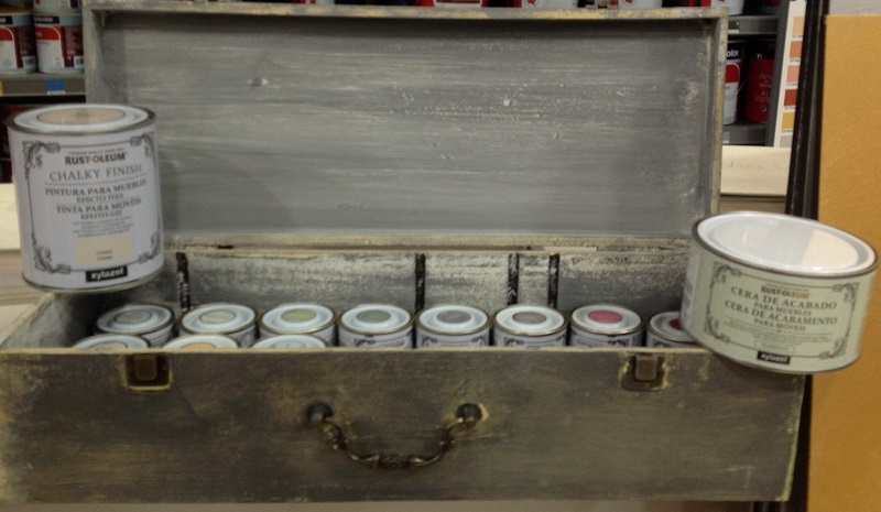 maleta-Chalky Finish