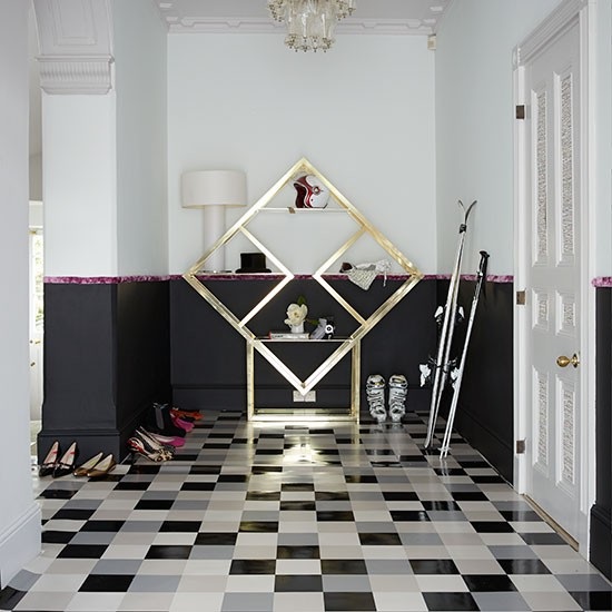 4 formas de pintar las paredes en blanco y negro