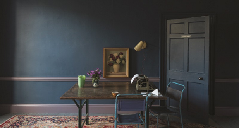 Pinta las paredes con distintos tonos del mismo color