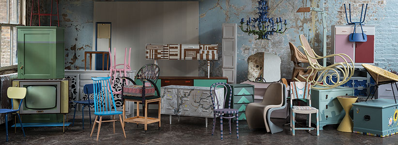 Pinta los muebles de tu casa